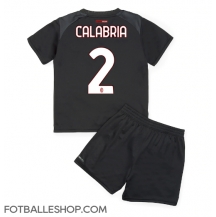 AC Milan Davide Calabria #2 Replika Hjemmedrakt Barn 2022-23 Kortermet (+ bukser)