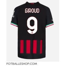 AC Milan Olivier Giroud #9 Replika Hjemmedrakt 2022-23 Kortermet