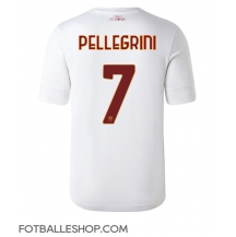 AS Roma Lorenzo Pellegrini #7 Replika Bortedrakt 2022-23 Kortermet