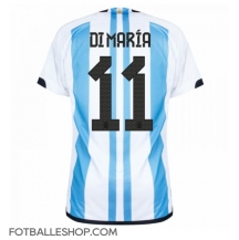 Argentina Angel Di Maria #11 Replika Hjemmedrakt VM 2022 Kortermet