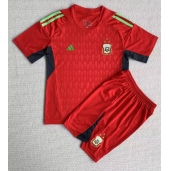 Argentina Keeper Replika Bortedrakt Barn VM 2022 Kortermet (+ bukser)