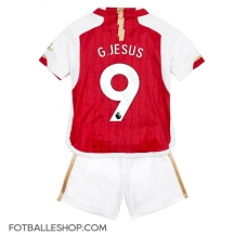 Arsenal Gabriel Jesus #9 Replika Hjemmedrakt Barn 2023-24 Kortermet (+ bukser)