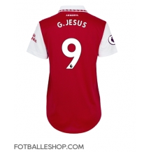 Arsenal Gabriel Jesus #9 Replika Hjemmedrakt Dame 2022-23 Kortermet