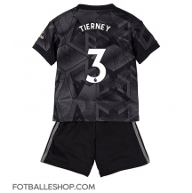 Arsenal Kieran Tierney #3 Replika Bortedrakt Barn 2022-23 Kortermet (+ bukser)