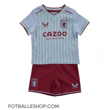 Aston Villa Replika Bortedrakt Barn 2022-23 Kortermet (+ bukser)