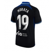 Atletico Madrid Alvaro Morata #19 Replika Bortedrakt 2022-23 Kortermet