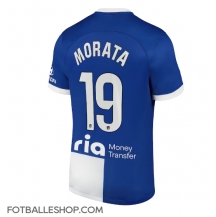 Atletico Madrid Alvaro Morata #19 Replika Bortedrakt 2023-24 Kortermet