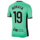 Atletico Madrid Alvaro Morata #19 Replika Tredjedrakt 2023-24 Kortermet