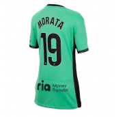 Atletico Madrid Alvaro Morata #19 Replika Tredjedrakt Dame 2023-24 Kortermet