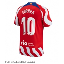 Atletico Madrid Angel Correa #10 Replika Hjemmedrakt 2022-23 Kortermet