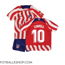 Atletico Madrid Angel Correa #10 Replika Hjemmedrakt Barn 2022-23 Kortermet (+ bukser)