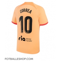 Atletico Madrid Angel Correa #10 Replika Tredjedrakt 2022-23 Kortermet