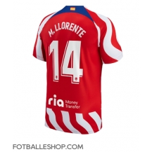 Atletico Madrid Marcos Llorente #14 Replika Hjemmedrakt 2022-23 Kortermet