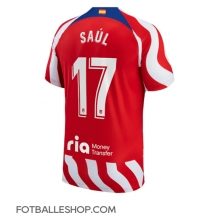 Atletico Madrid Saul Niguez #17 Replika Hjemmedrakt 2022-23 Kortermet
