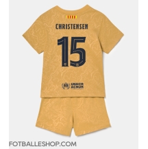 Barcelona Andreas Christensen #15 Replika Bortedrakt Barn 2022-23 Kortermet (+ bukser)