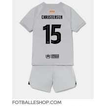 Barcelona Andreas Christensen #15 Replika Tredjedrakt Barn 2022-23 Kortermet (+ bukser)