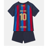 Barcelona Ansu Fati #10 Replika Hjemmedrakt Barn 2022-23 Kortermet (+ bukser)