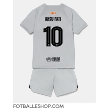 Barcelona Ansu Fati #10 Replika Tredjedrakt Barn 2022-23 Kortermet (+ bukser)