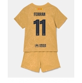 Barcelona Ferran Torres #11 Replika Bortedrakt Barn 2022-23 Kortermet (+ bukser)