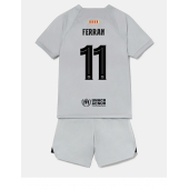 Barcelona Ferran Torres #11 Replika Tredjedrakt Barn 2022-23 Kortermet (+ bukser)