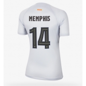Barcelona Memphis Depay #14 Replika Tredjedrakt Dame 2022-23 Kortermet