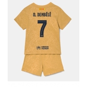 Barcelona Ousmane Dembele #7 Replika Bortedrakt Barn 2022-23 Kortermet (+ bukser)