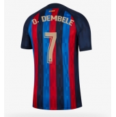Barcelona Ousmane Dembele #7 Replika Hjemmedrakt 2022-23 Kortermet