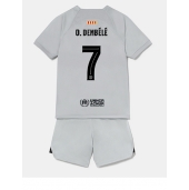 Barcelona Ousmane Dembele #7 Replika Tredjedrakt Barn 2022-23 Kortermet (+ bukser)