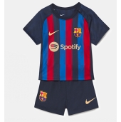 Barcelona Replika Hjemmedrakt Barn 2022-23 Kortermet (+ bukser)