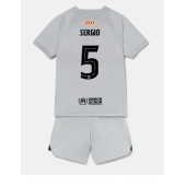 Barcelona Sergio Busquets #5 Replika Tredjedrakt Barn 2022-23 Kortermet (+ bukser)
