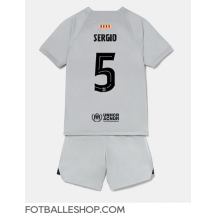 Barcelona Sergio Busquets #5 Replika Tredjedrakt Barn 2022-23 Kortermet (+ bukser)