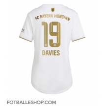 Bayern Munich Alphonso Davies #19 Replika Bortedrakt Dame 2022-23 Kortermet