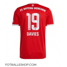 Bayern Munich Alphonso Davies #19 Replika Hjemmedrakt 2022-23 Kortermet
