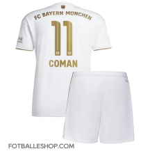 Bayern Munich Kingsley Coman #11 Replika Bortedrakt Barn 2022-23 Kortermet (+ bukser)