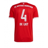 Bayern Munich Matthijs de Ligt #4 Replika Hjemmedrakt 2022-23 Kortermet