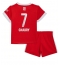 Bayern Munich Serge Gnabry #7 Replika Hjemmedrakt Barn 2022-23 Kortermet (+ bukser)