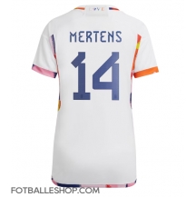 Belgia Dries Mertens #14 Replika Bortedrakt Dame VM 2022 Kortermet