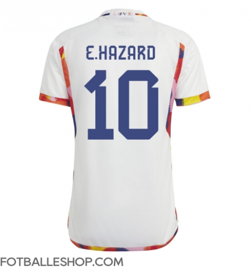 Belgia Eden Hazard #10 Replika Bortedrakt VM 2022 Kortermet