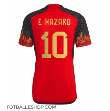 Belgia Eden Hazard #10 Replika Hjemmedrakt VM 2022 Kortermet