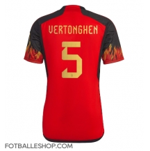 Belgia Jan Vertonghen #5 Replika Hjemmedrakt VM 2022 Kortermet