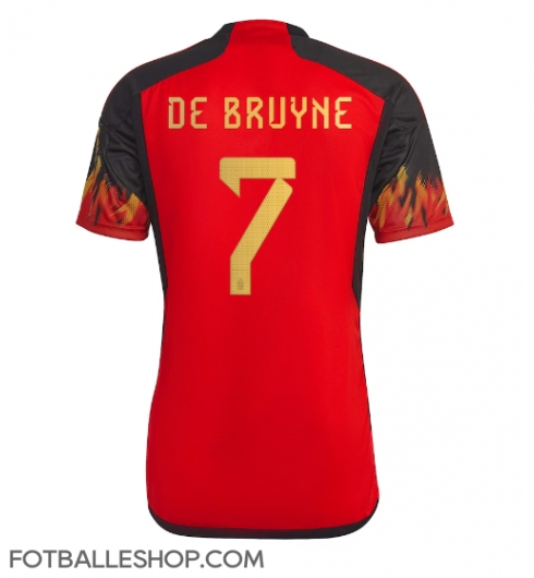 Belgia Kevin De Bruyne #7 Replika Hjemmedrakt VM 2022 Kortermet