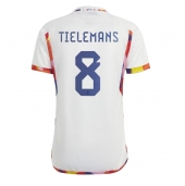 Belgia Youri Tielemans #8 Replika Bortedrakt VM 2022 Kortermet