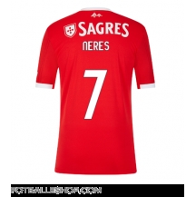 Benfica David Neres #7 Replika Hjemmedrakt 2022-23 Kortermet
