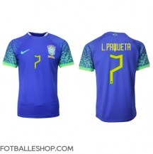 Brasil Lucas Paqueta #7 Replika Bortedrakt VM 2022 Kortermet