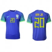 Brasil Vinicius Junior #20 Replika Bortedrakt VM 2022 Kortermet