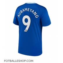 Chelsea Aubameyang #9 Replika Hjemmedrakt 2022-23 Kortermet