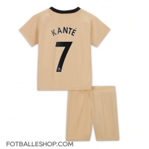 Chelsea Kante #7 Replika Tredjedrakt Barn 2022-23 Kortermet (+ bukser)
