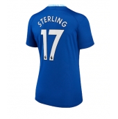 Chelsea Raheem Sterling #17 Replika Hjemmedrakt Dame 2022-23 Kortermet
