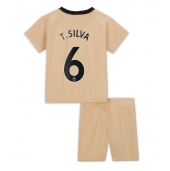 Chelsea Thiago Silva #6 Replika Tredjedrakt Barn 2022-23 Kortermet (+ bukser)