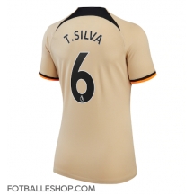 Chelsea Thiago Silva #6 Replika Tredjedrakt Dame 2022-23 Kortermet